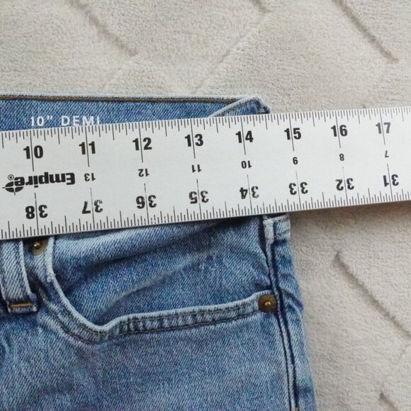 J. Crew 10'' Demi Boot Crop Jean Womens 28 Blue Denim - Picture 6 of 11